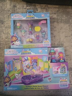 Gabby's Dollhouse Party Playset & Figure Pack - Multicolor